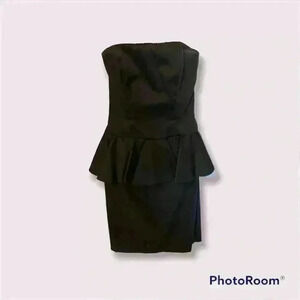 Vintage AJ Bari black cocktail dress